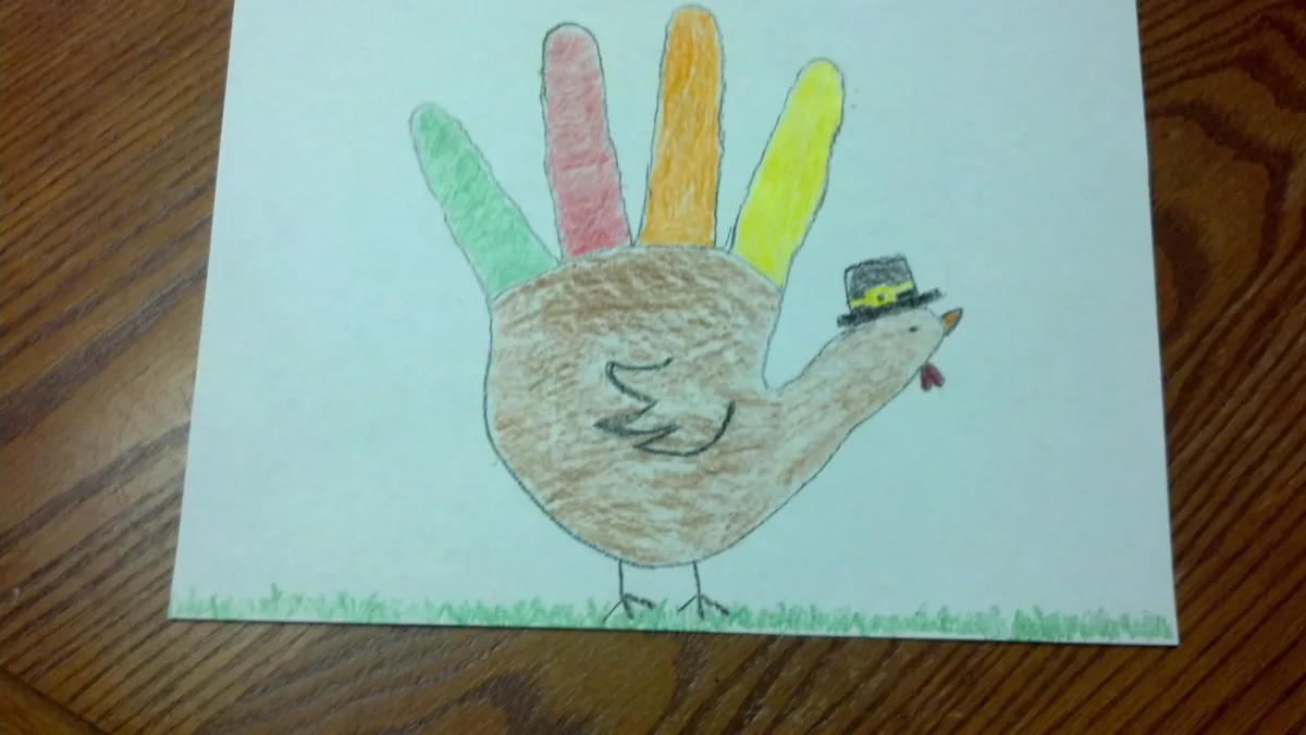 Baseball coach's biology final is drawing a hand turkey