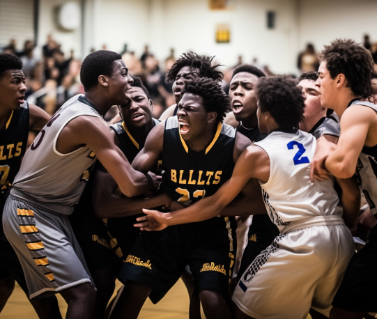 Violence allowed at halftime of high school basketball games