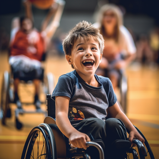 Parents brawl at a wheelchair basketball game