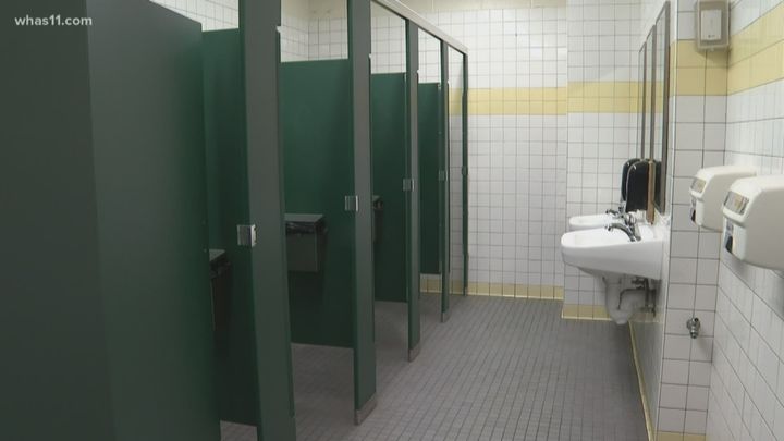 Bathrooms in schools are returning to their normal use