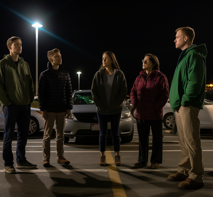 Parent huddle in the parking lot determines teams future