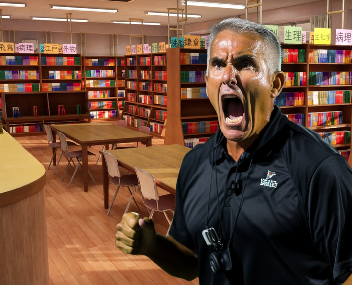 Coaches wanted as Houston ISD converts school libraries into "ass-whoopin" centers for discipline