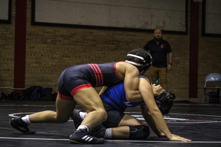 Texas forces wrestlers to say "no homo" before manhandling each other on the mats